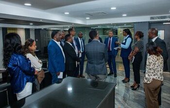 Leading Ethiopian bank executives visit Co-op Bank head office