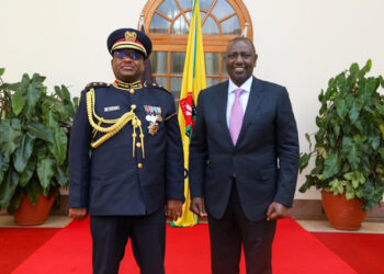 Ruto held meeting with IG Koome before his resignation