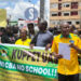 Kuppet teachers take to Eldoret streets as strike begins