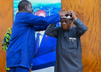 Obasanjo Recounts Historic Ruto-Raila Deal at Raila Odinga’s State Funeral